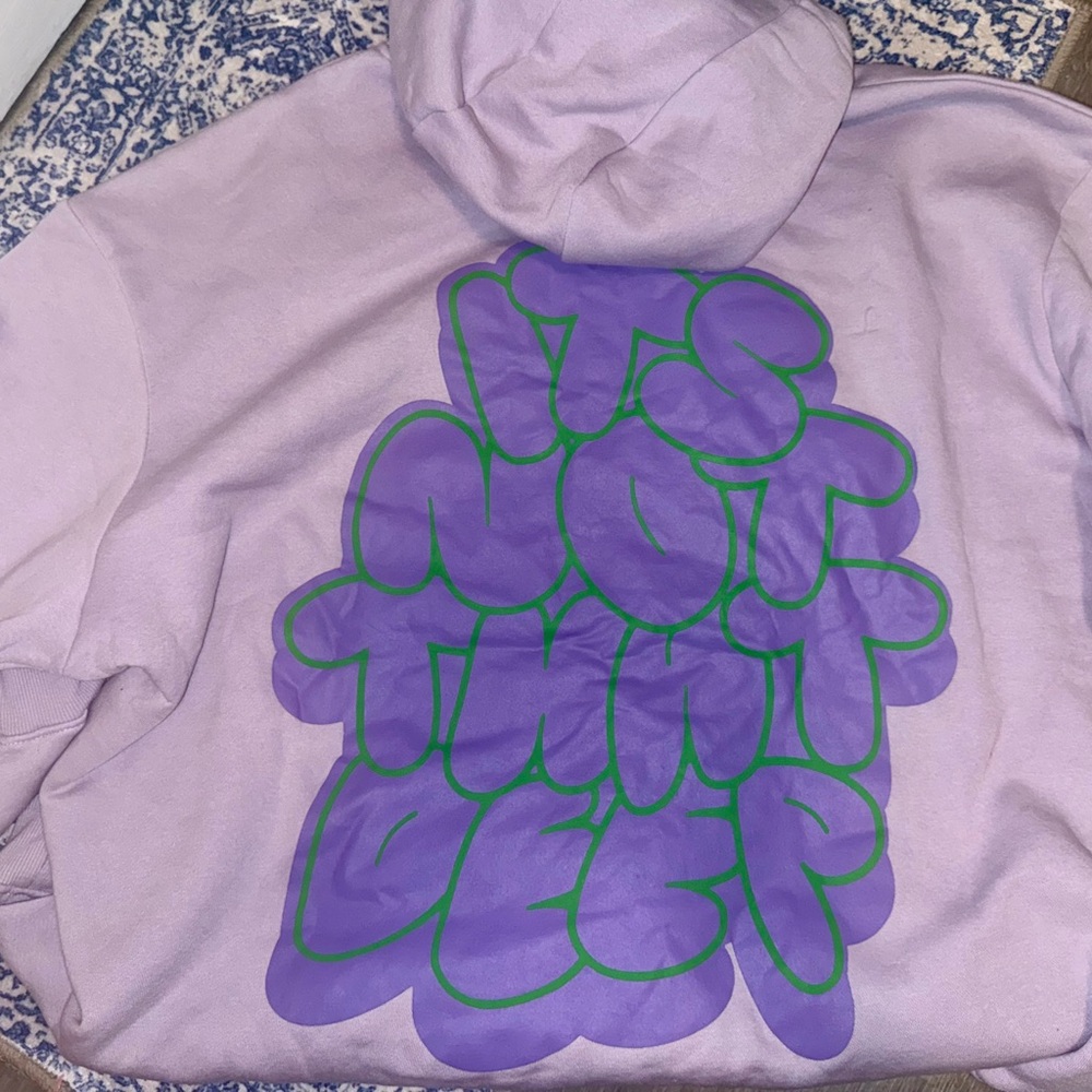 Lavender Zip-Up Hoodie by boohooMAN